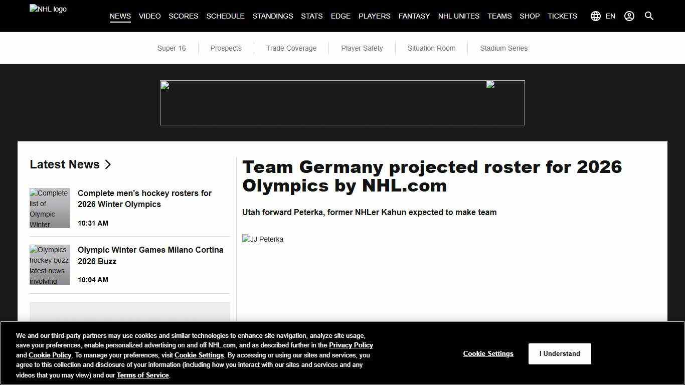 Team Germany projected roster for 2026 Olympics by NHL.com | NHL.com